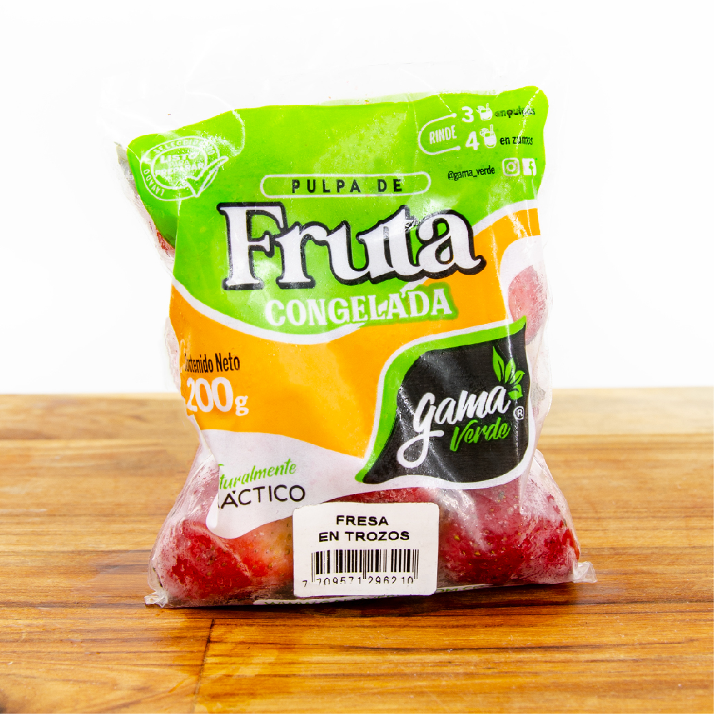Fruta Congelada - Fresa 200 g